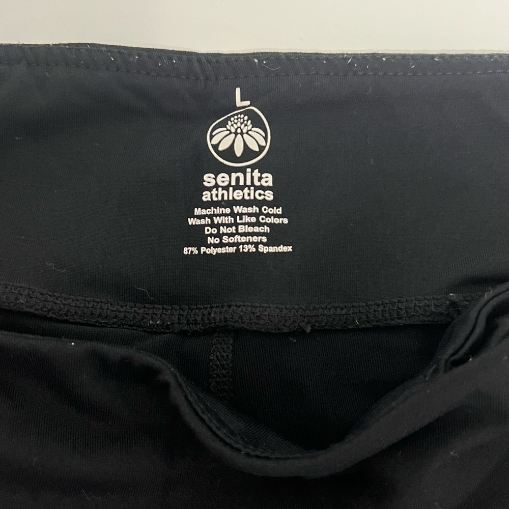 Large Senita Fierce leggings with mesh detail